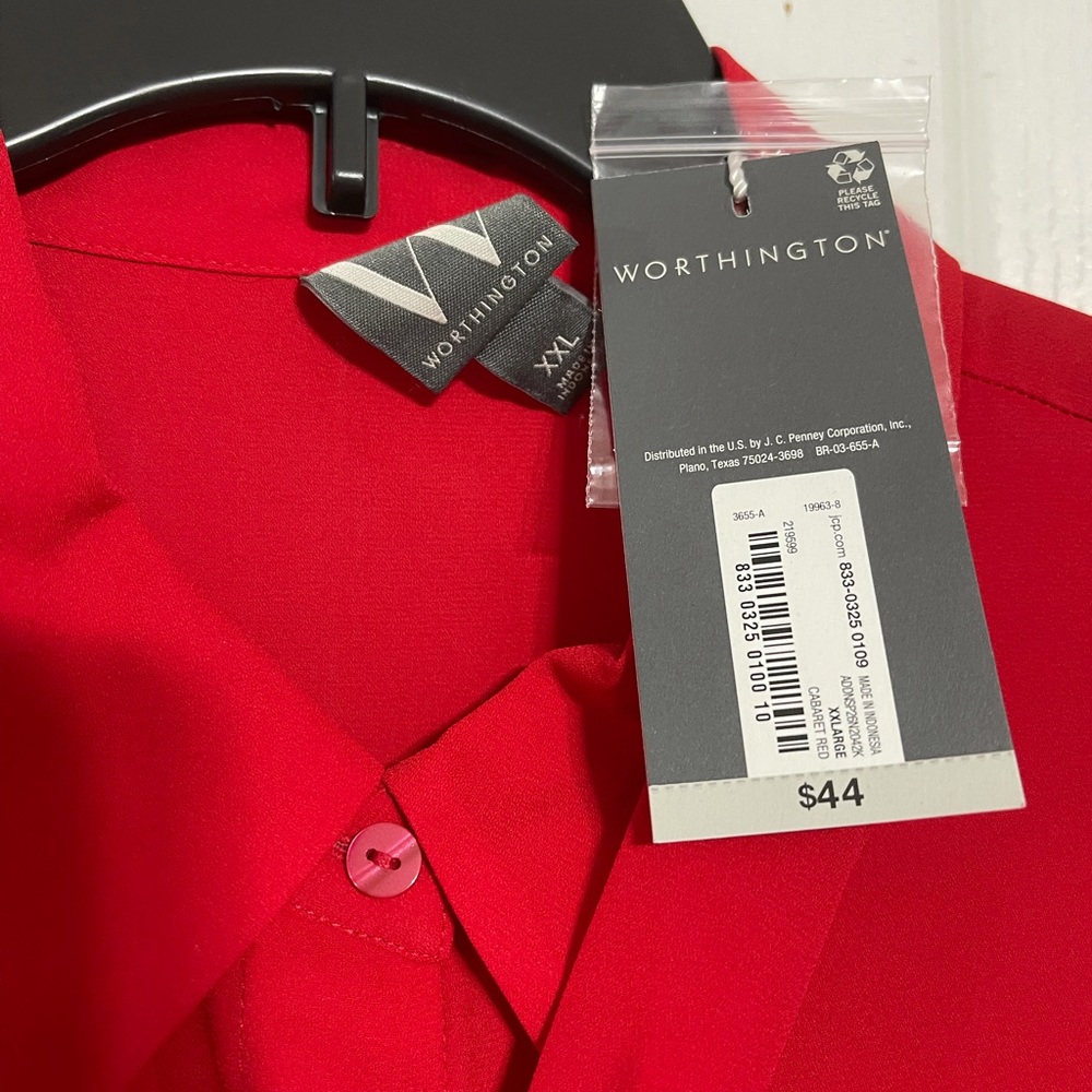 Brand New red blouse